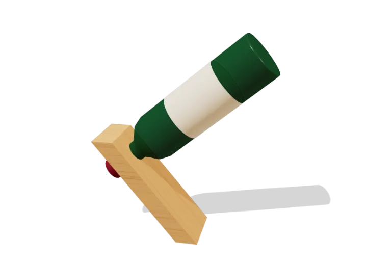 Suporte de Vinho Equilibrista