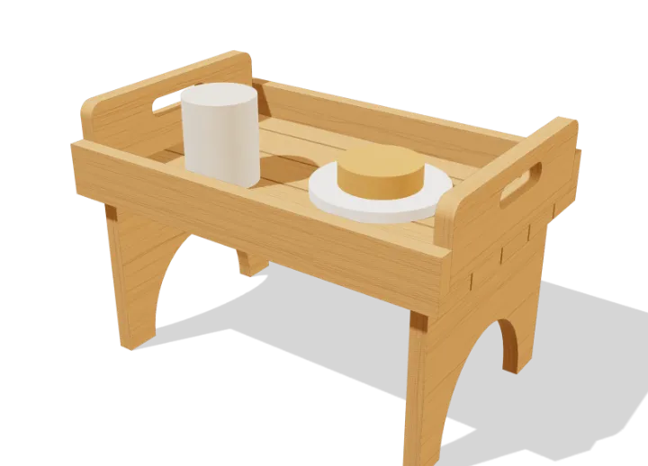 Bandeja de Café na Cama